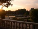  jardin du Luxembourg, tombée de la nuit